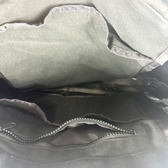 Dagne Dover Vida Organic Cotton Tote Laptop Bag Black - Picture 7 of 9